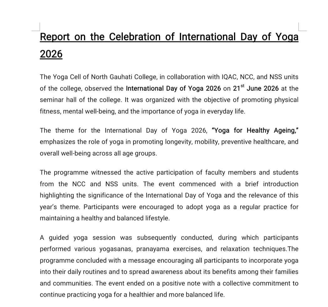 North Gauhati College